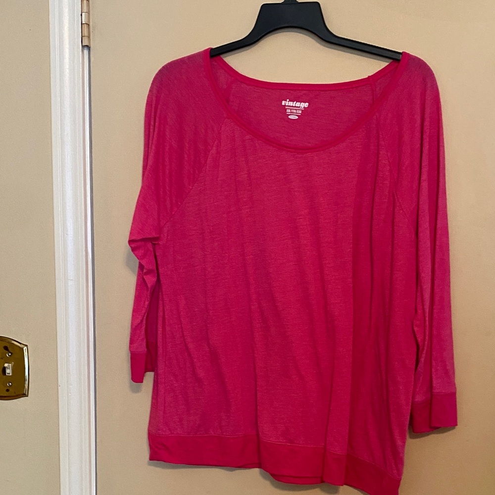 Old Navy Vintage Pink Top XXL